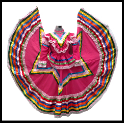 Traje Regional de Jalisco /Vestido de Jalisco (Adelita)